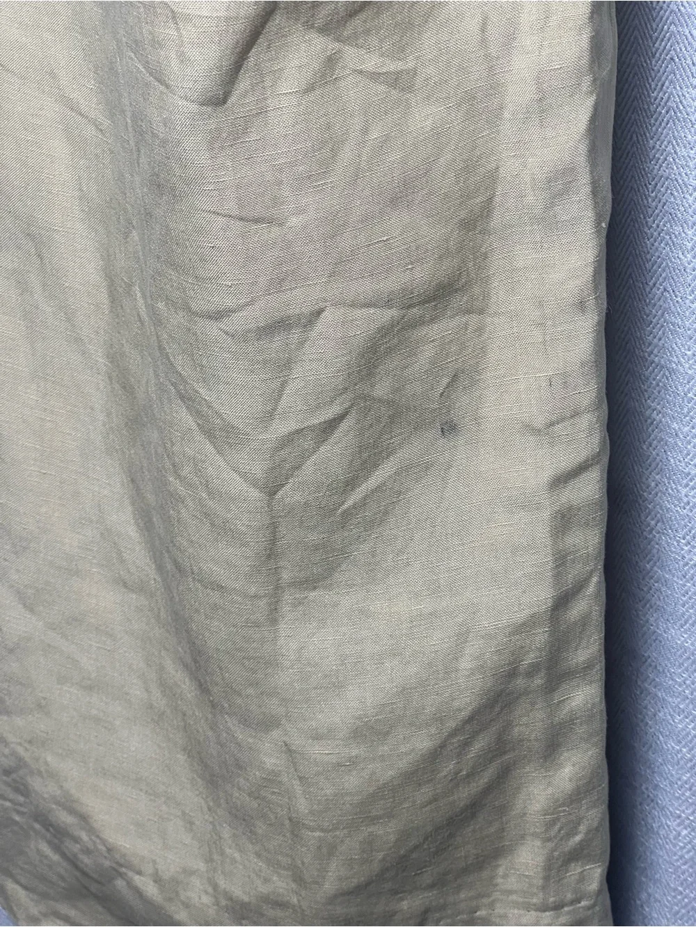 Polo Ralph Lauren Linen Silk Trousers Tan Beige Mens Sz 36x32 Measures 36x28.5